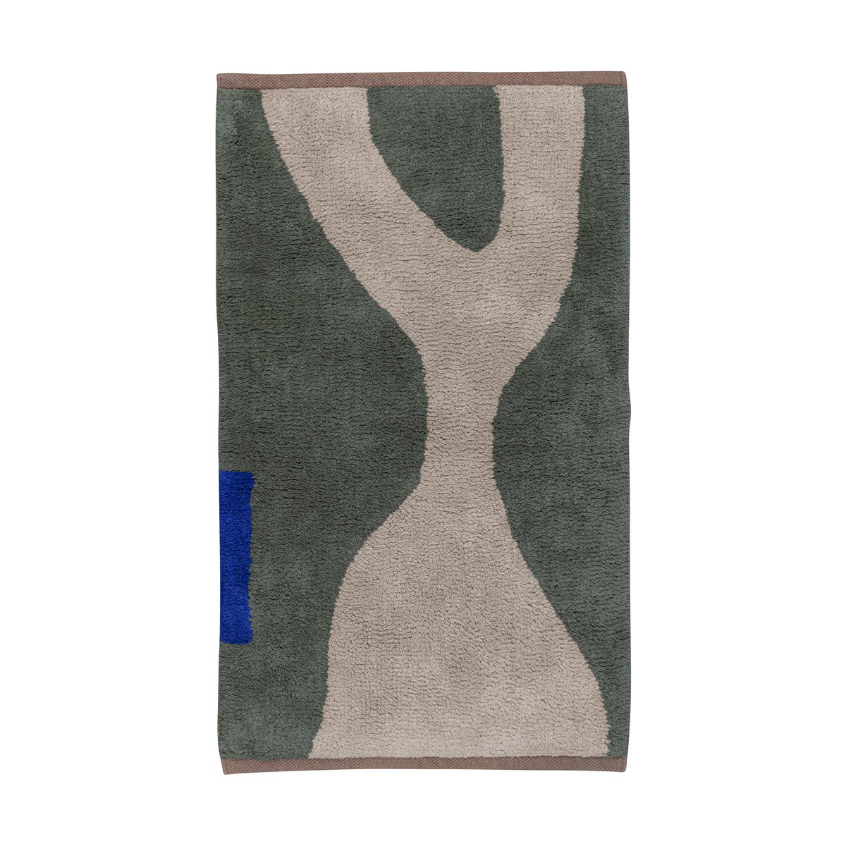 Mette Ditmer Figura Teppich Dark olive, 70x150 cm