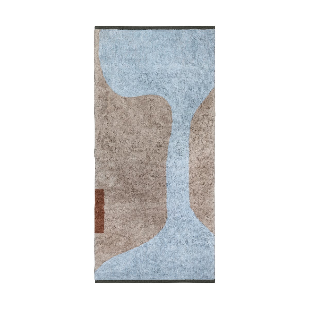 Mette Ditmer Figura Teppich Light blue, 50x80 cm