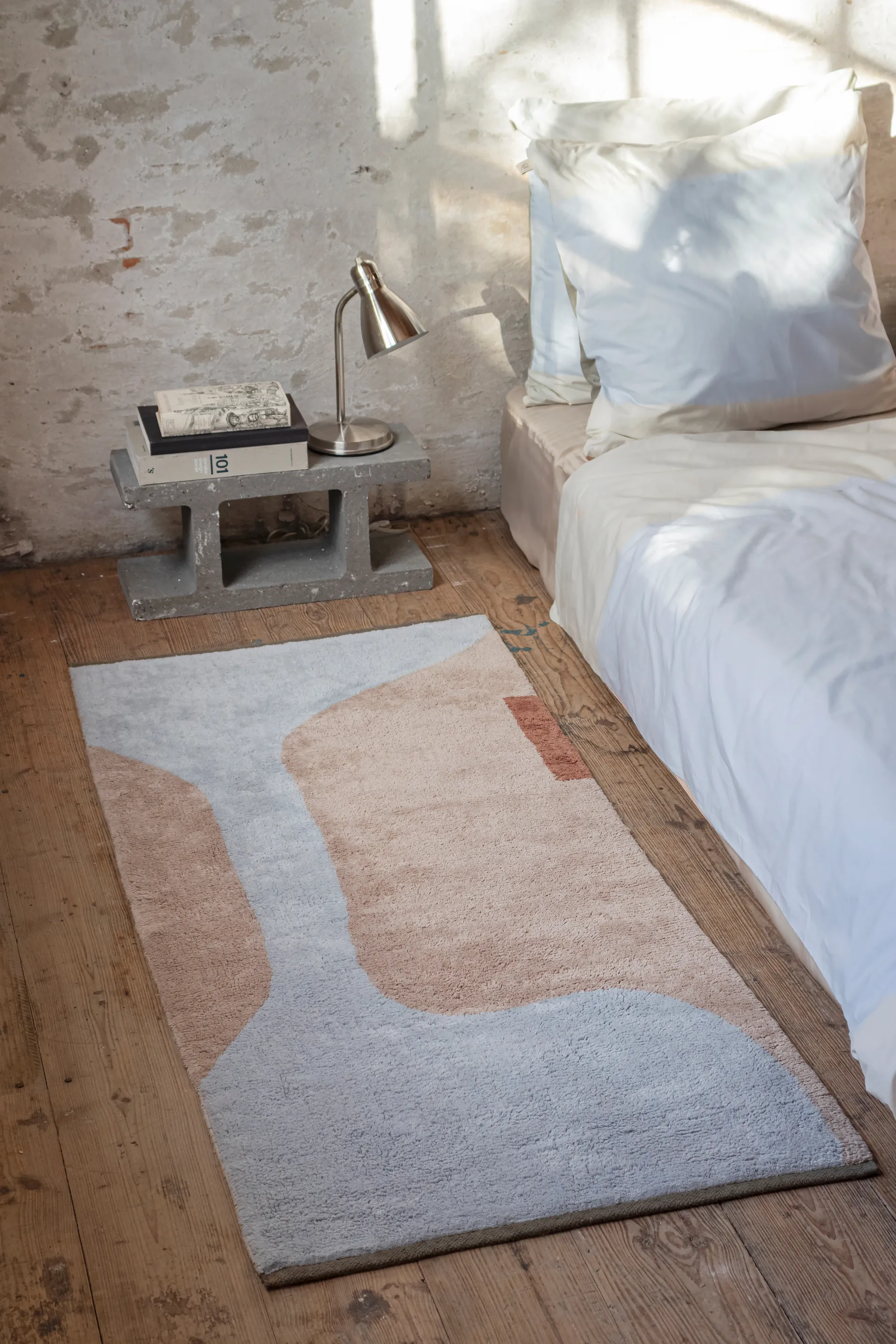 Figura Teppich, Light blue, 70x150 cm Mette Ditmer