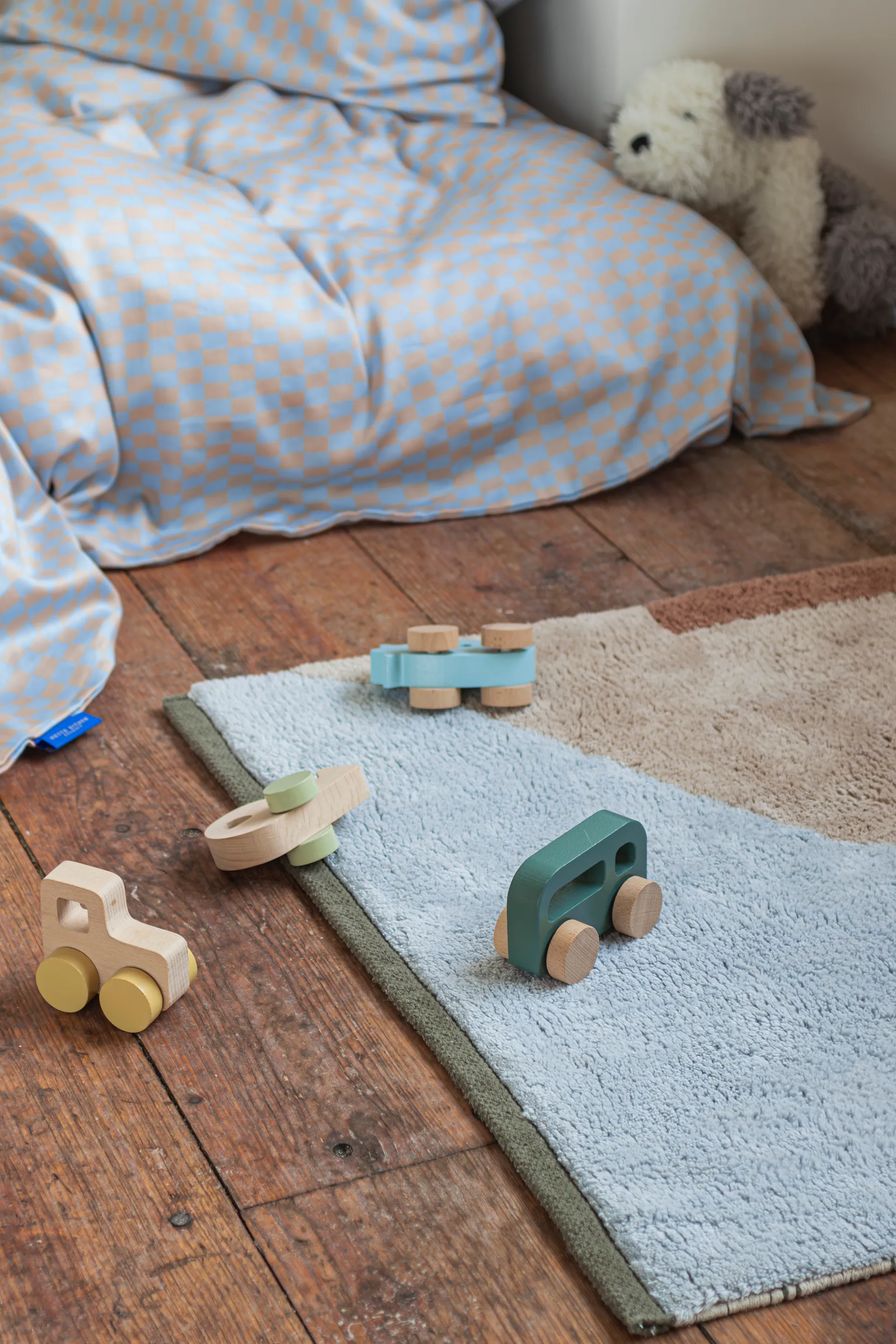 Figura Teppich, Light blue, 70x150 cm Mette Ditmer