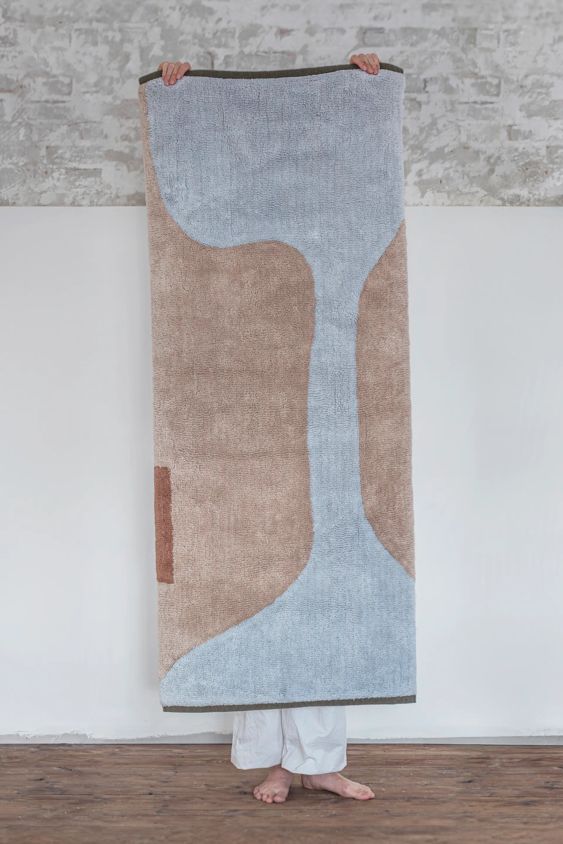 Figura Teppich, Light blue, 70x150 cm Mette Ditmer