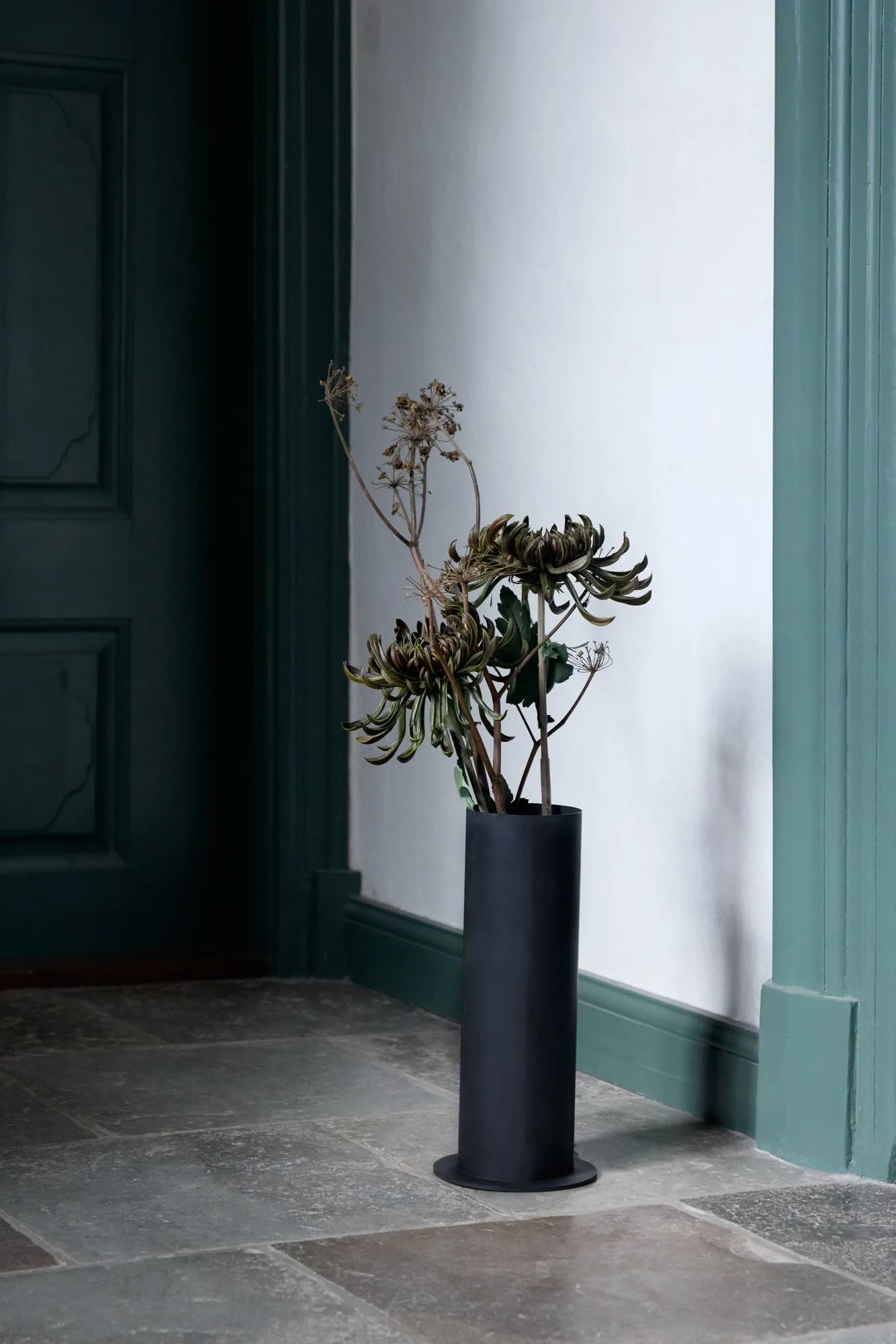 Floor Vase, Schwarz, 40,5 cm Mette Ditmer