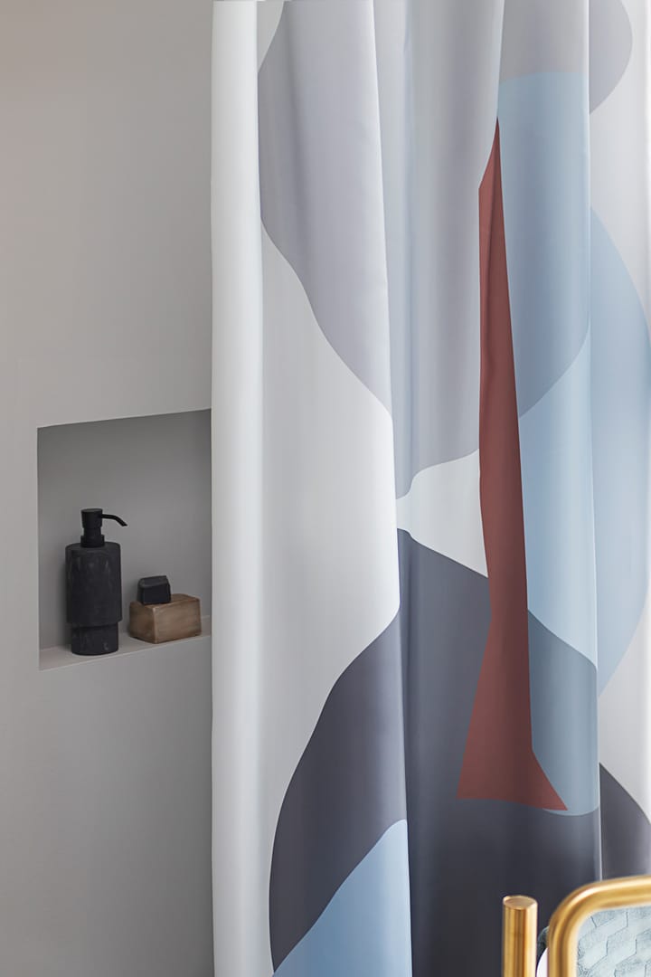 Gallery Duschvorhang 150 x 200 cm - Light grey - Mette Ditmer