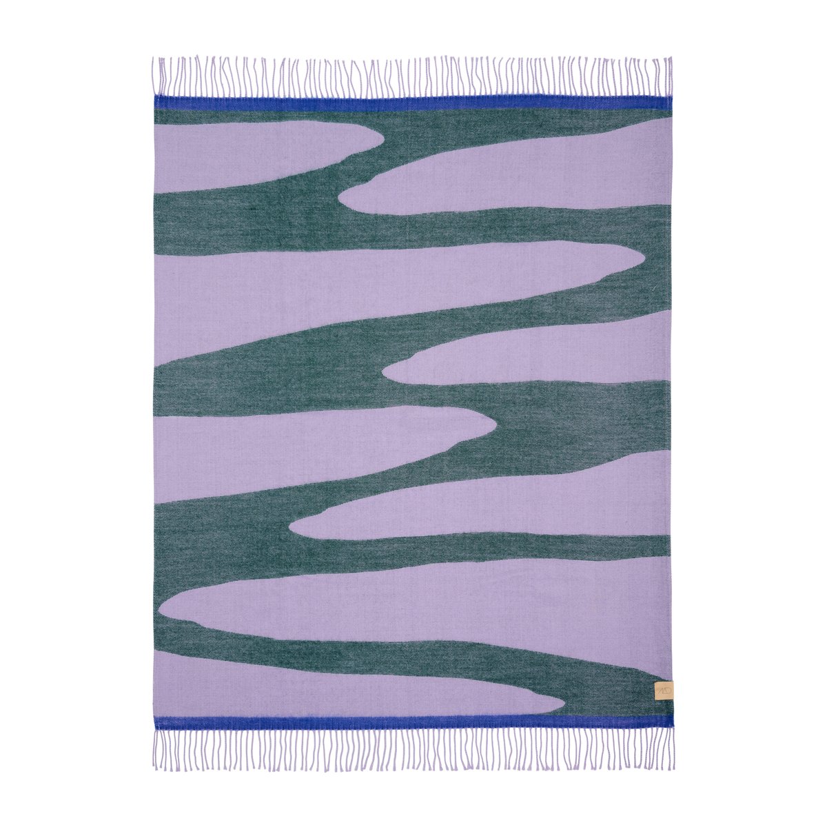 Mette Ditmer Gallery Wolldecke 125 x 170cm Dark forest