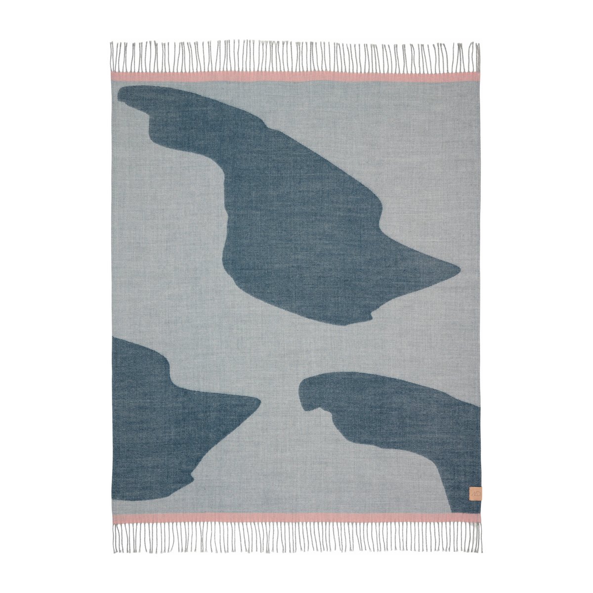 Mette Ditmer Gallery Wolldecke 125 x 170cm Light grey