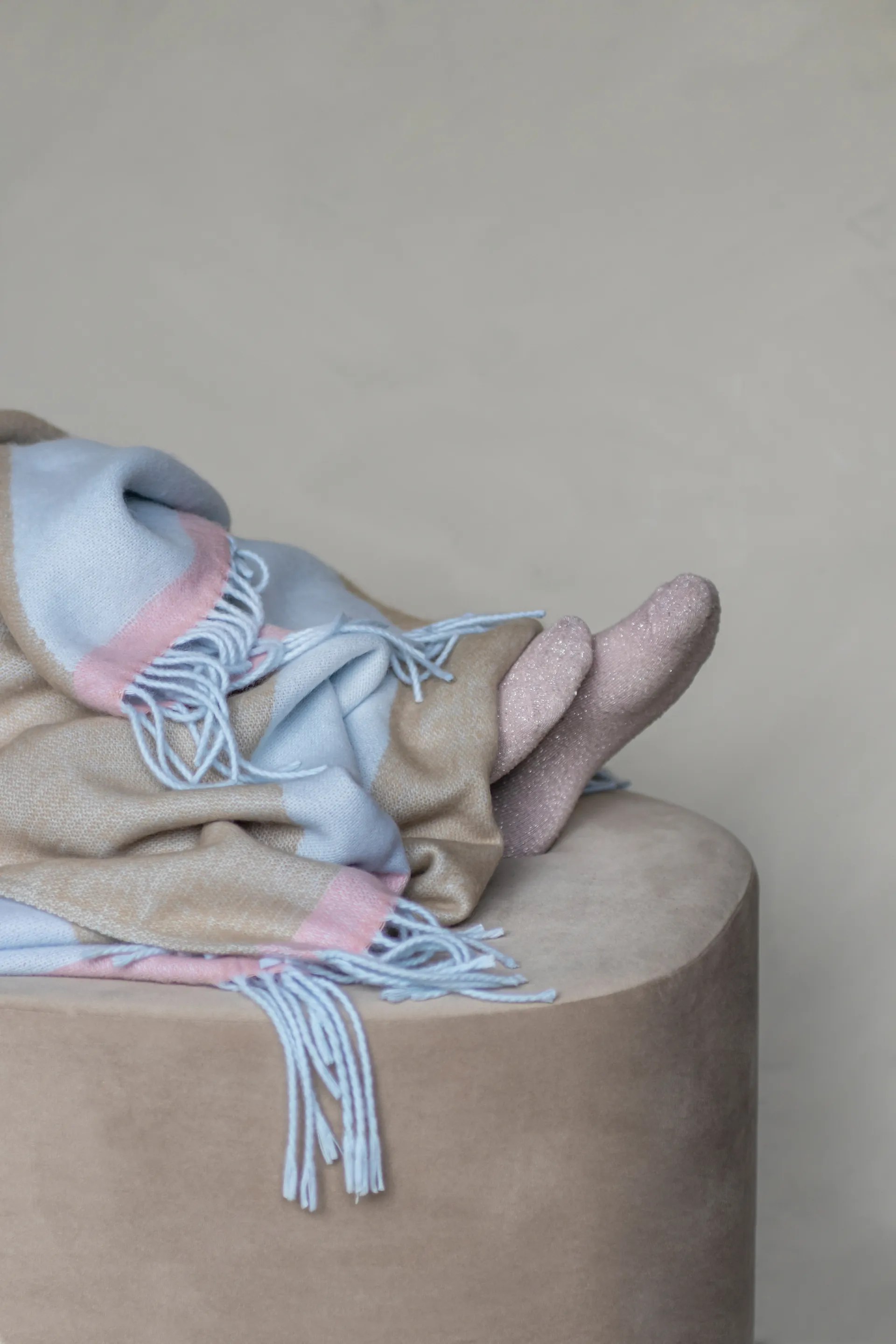 Gallery Wolldecke 125 x 170cm, Sand Mette Ditmer