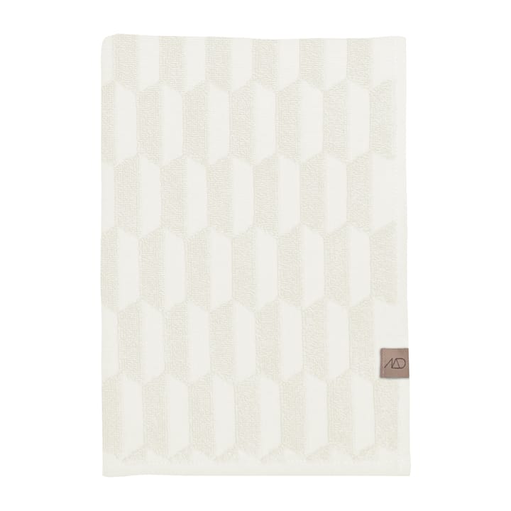 Geo Badehandtuch 70 x 133 cm - Off white - Mette Ditmer