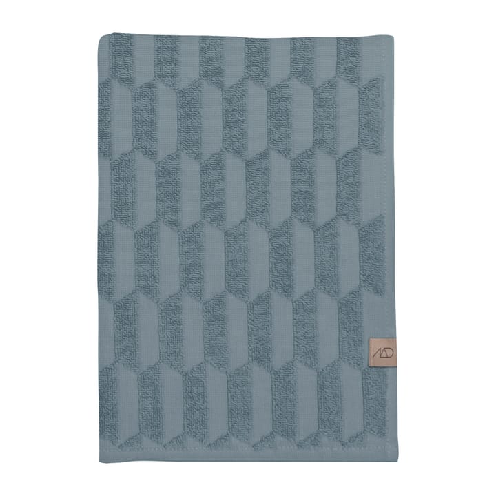 Geo Badehandtuch 70 x 133 cm - Stone blue - Mette Ditmer