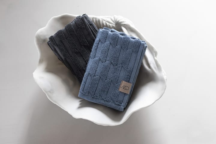 Geo Handtuch 30 x 30 cm 3er-Pack, Anthracite Mette Ditmer