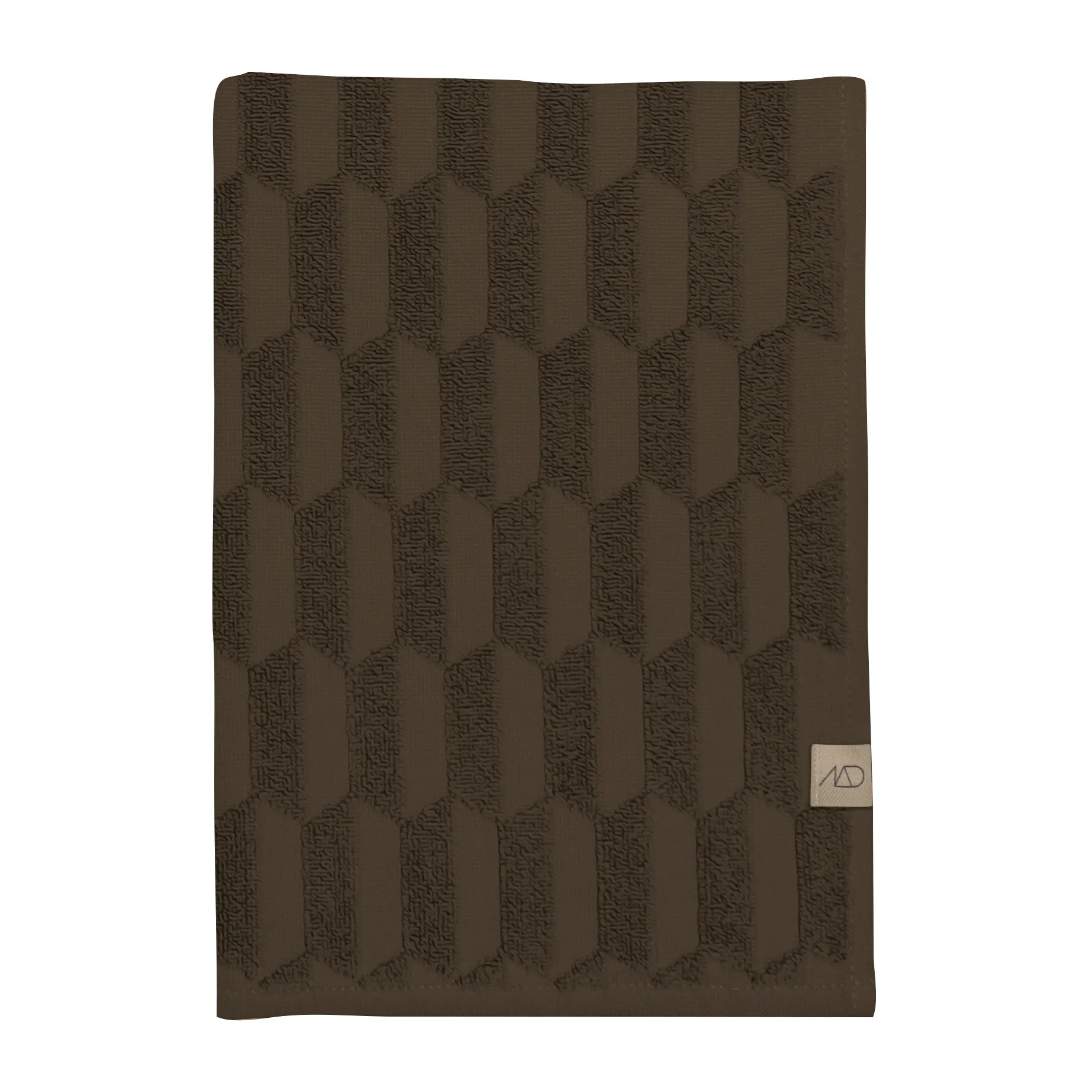Geo Handtuch 50 x 95 cm, Chocolate Mette Ditmer