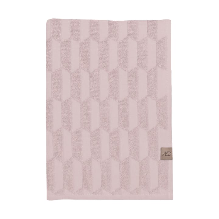 Geo Handtuch 50 x 95 cm - Powder rose - Mette Ditmer