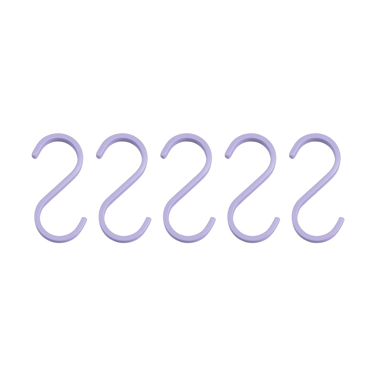 Mette Ditmer Hang-it Haken 5er-Pack Lilac