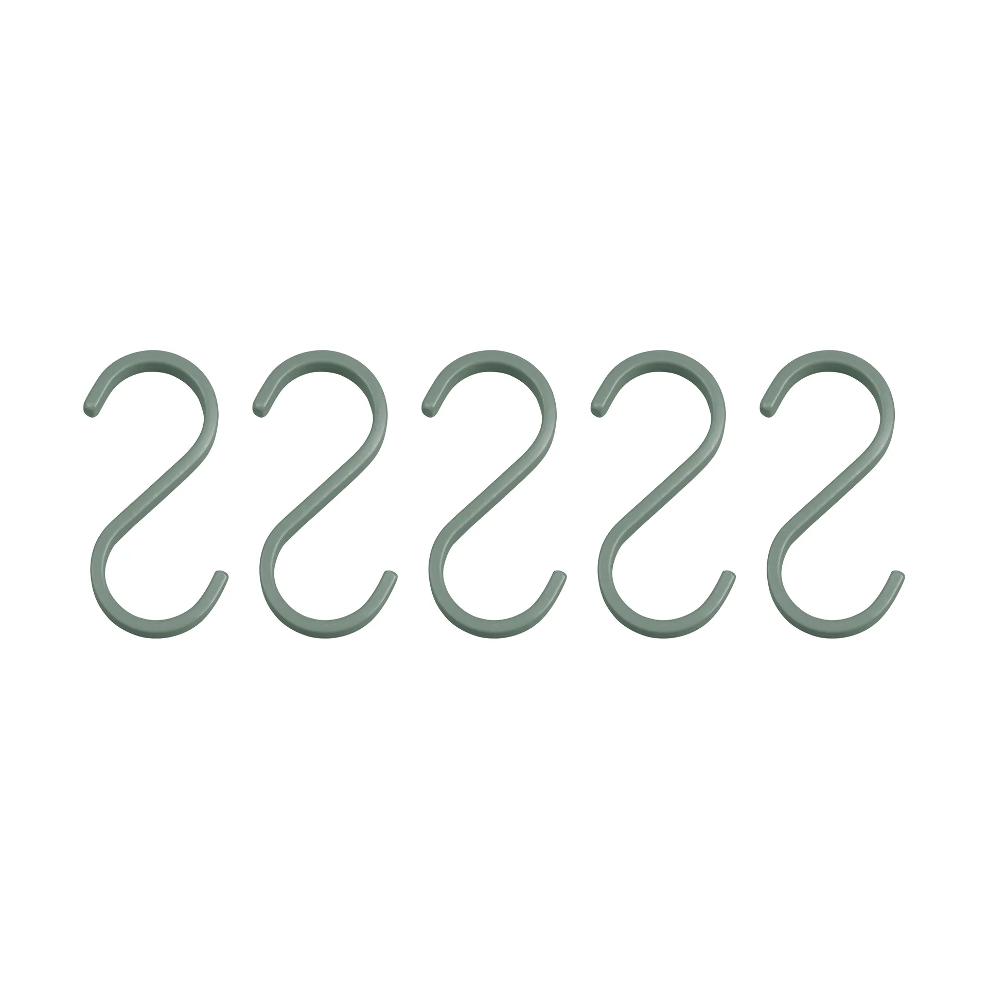 Hang-it Haken 5er-Pack, Thyme green Mette Ditmer