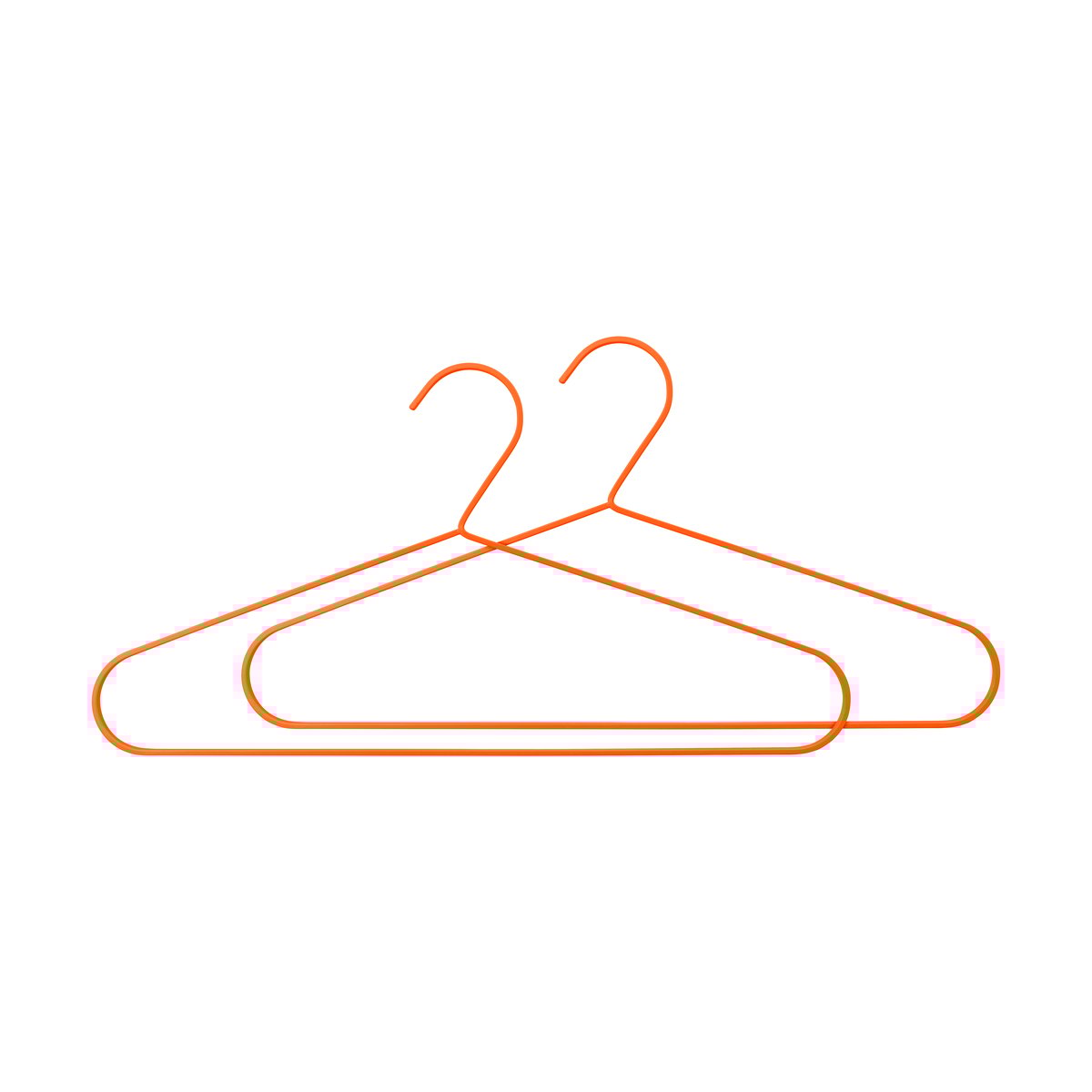 Mette Ditmer Hang-it Kleiderbügel 2er-Pack Orange