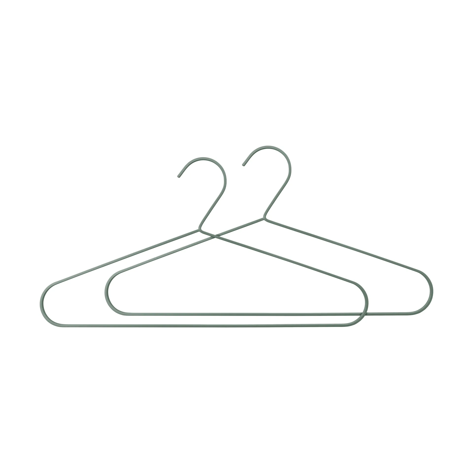 Hang-it Kleiderbügel 2er-Pack, Thyme green Mette Ditmer
