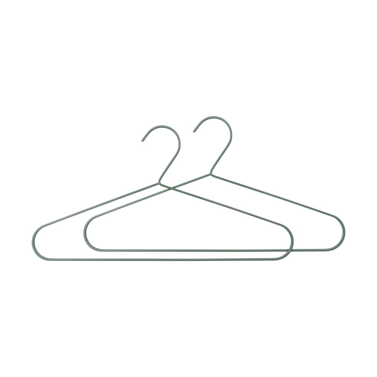 Mette Ditmer Hang-it Kleiderbügel 2er-Pack Thyme green