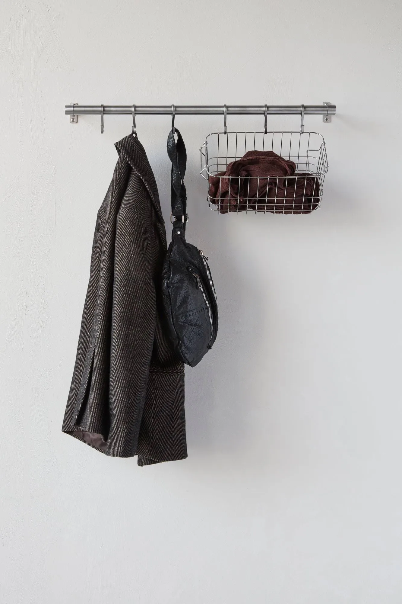 Hang-it Kleiderständer, Silberfarben, 11x70x5,5 cm Mette Ditmer