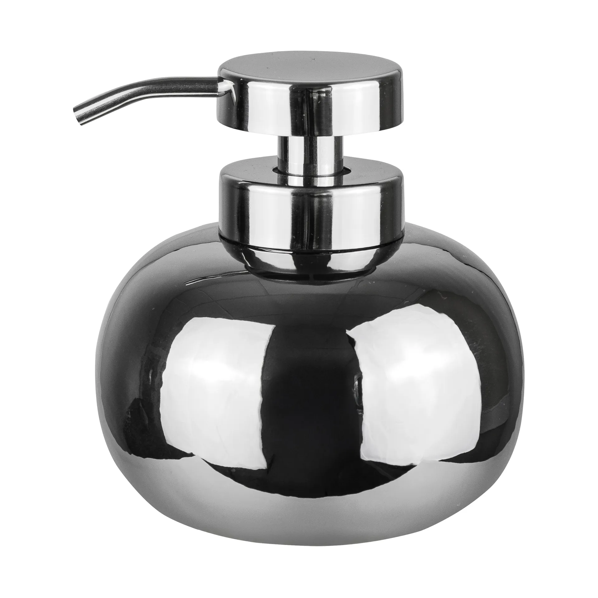 Lotus Seifenspender niedrig, Chrome Mette Ditmer