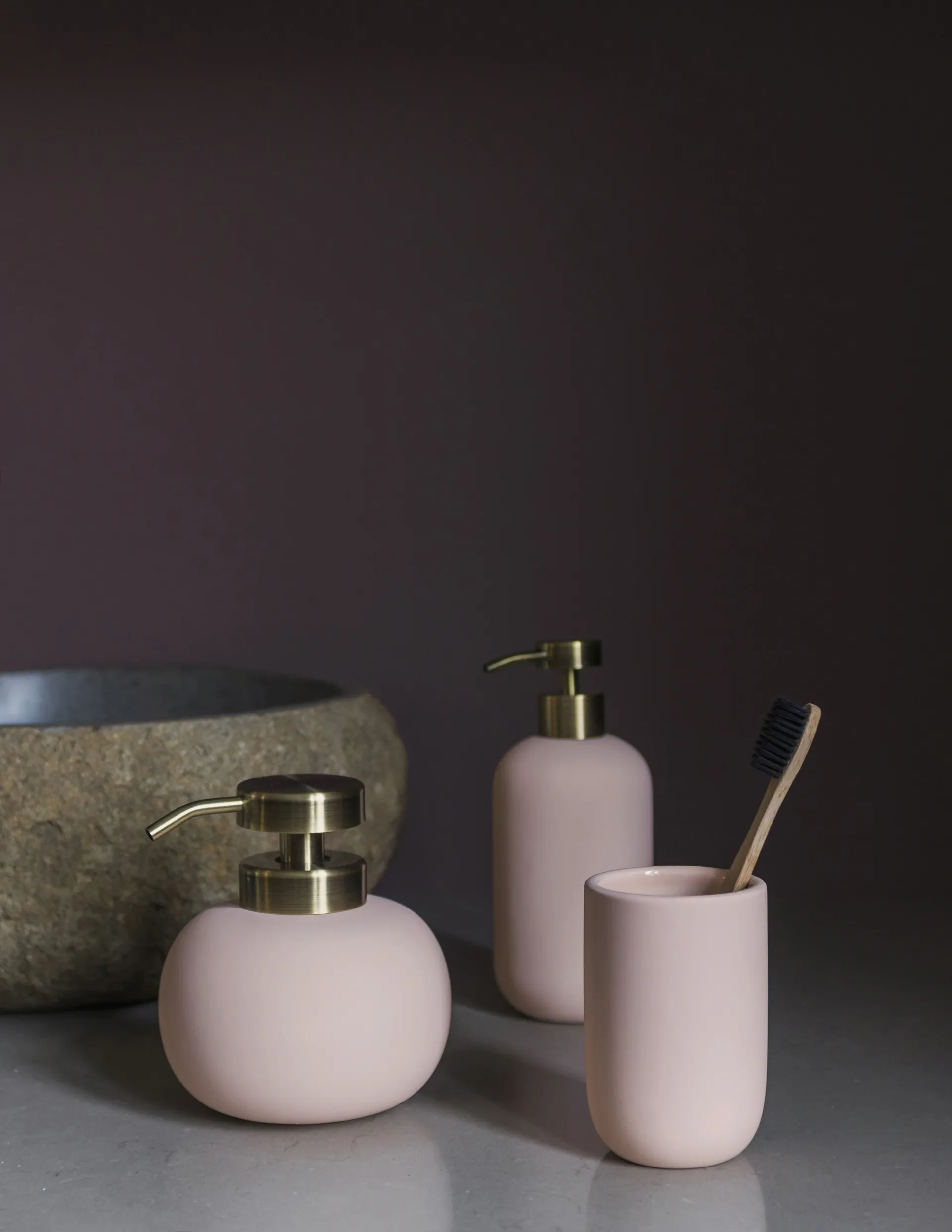 Lotus Seifenspender, Powder rose Mette Ditmer