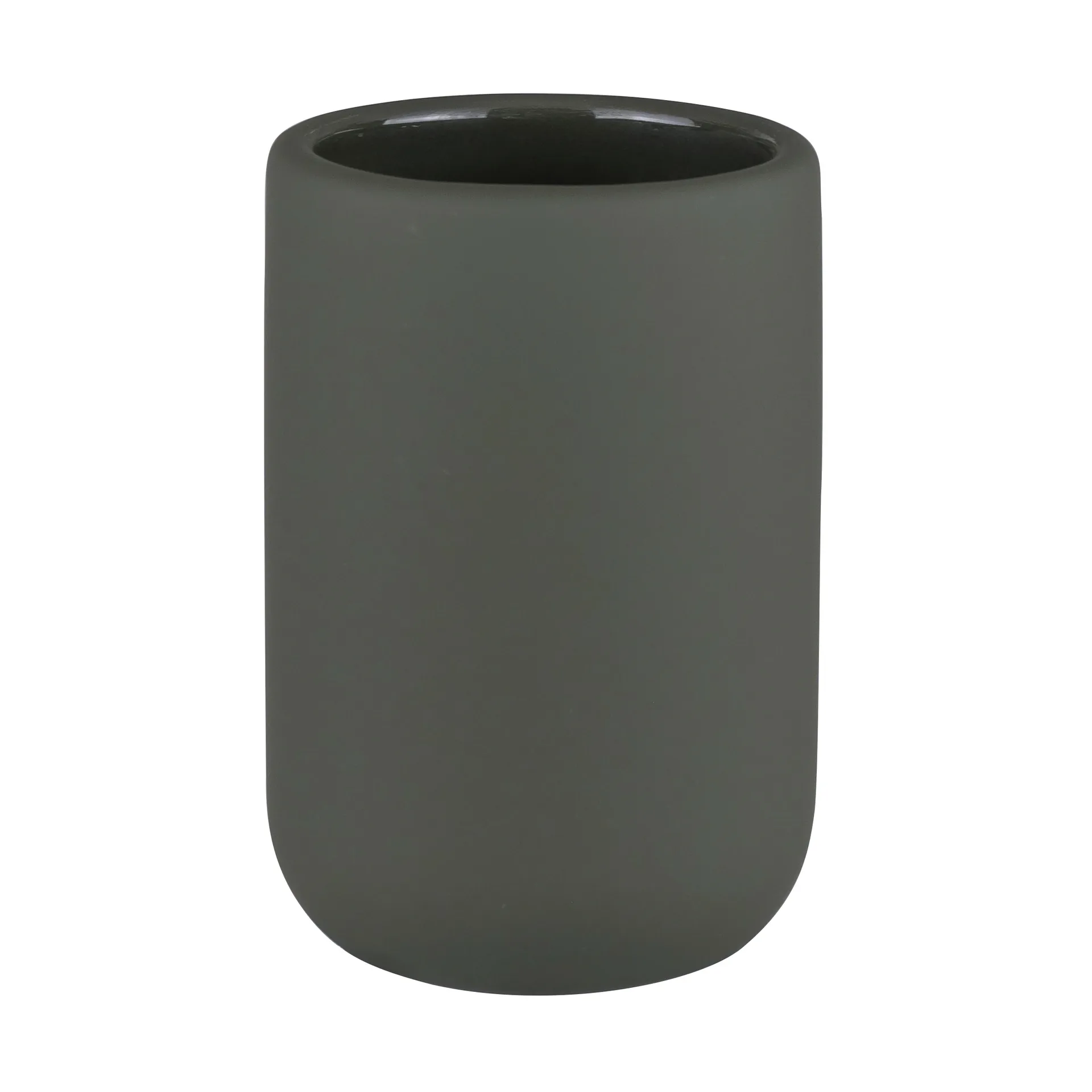 Lotus Zahnbürstenbecher, Dark olive Mette Ditmer
