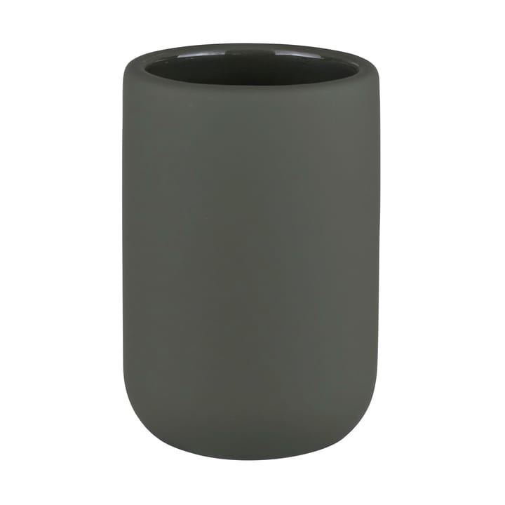 Lotus Zahnbürstenbecher - Dark olive - Mette Ditmer