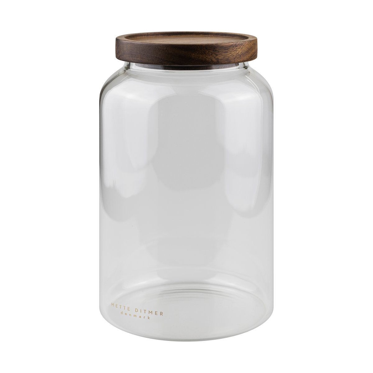 Mette Ditmer Luna Vorratsglas mit Deckel large 20 cm Transparent