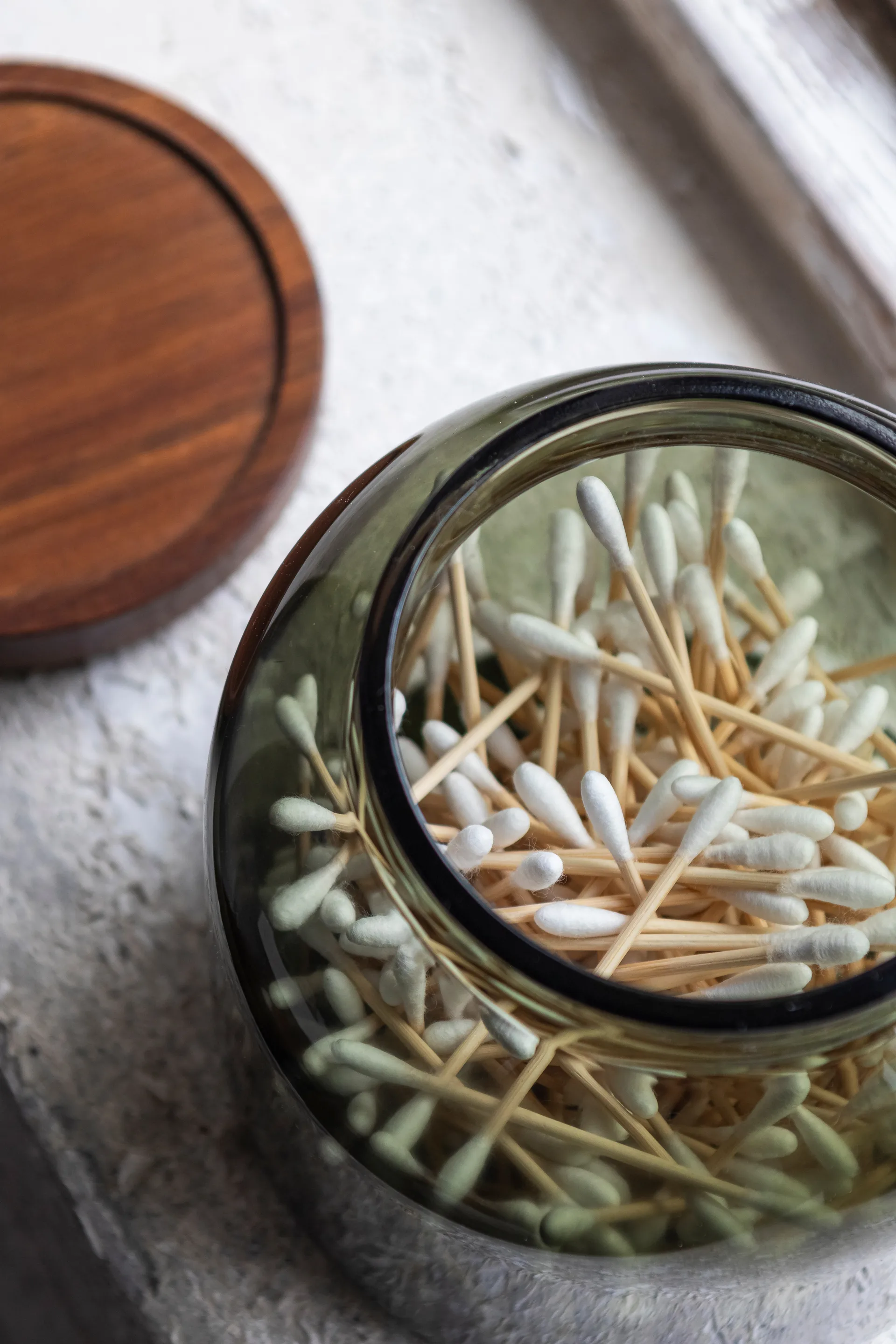 Luna Vorratsglas mit Deckel small 13 cm, Dark forest Mette Ditmer