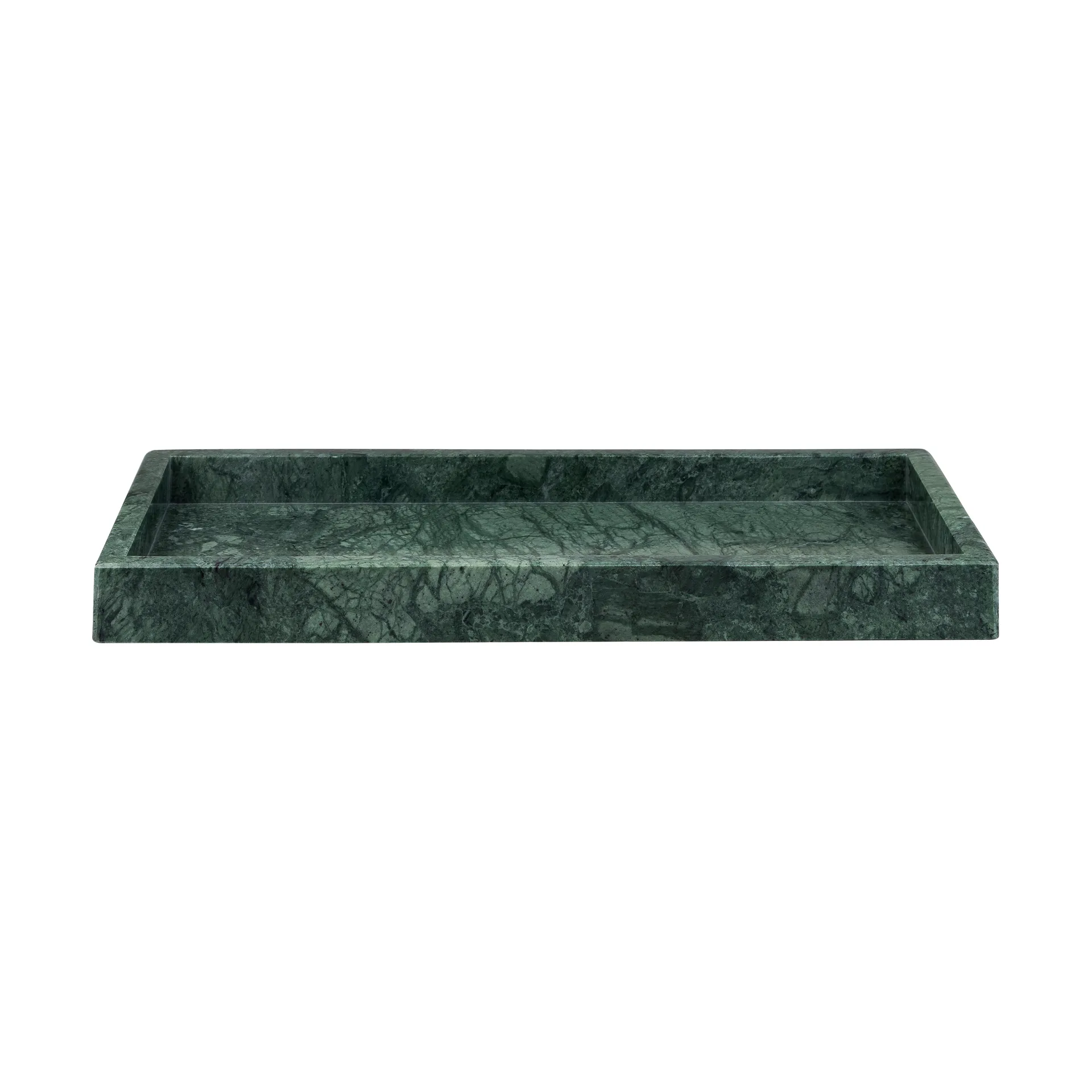 Marble Dekorationstablett 16x31 cm, Dark forest Mette Ditmer