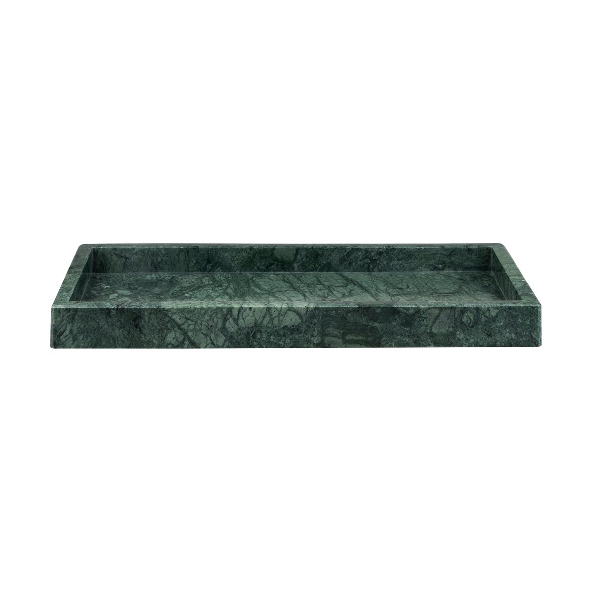 Mette Ditmer Marble Dekorationstablett 16x31 cm Dark forest