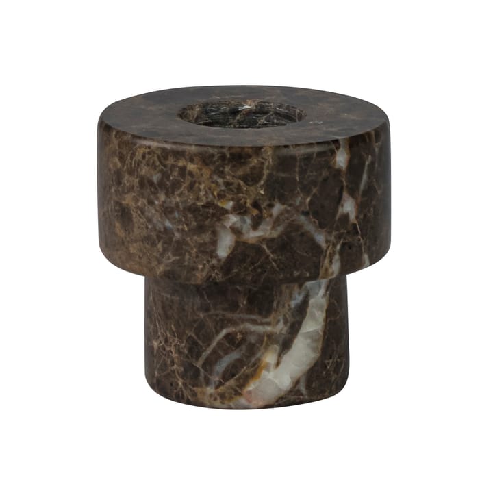 Marble Kerzenständer 5 cm - Braun - Mette Ditmer
