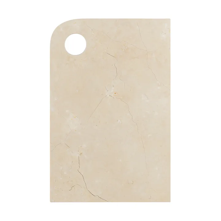 Marble Serviertablett medium 20x30 cm - Sand - Mette Ditmer