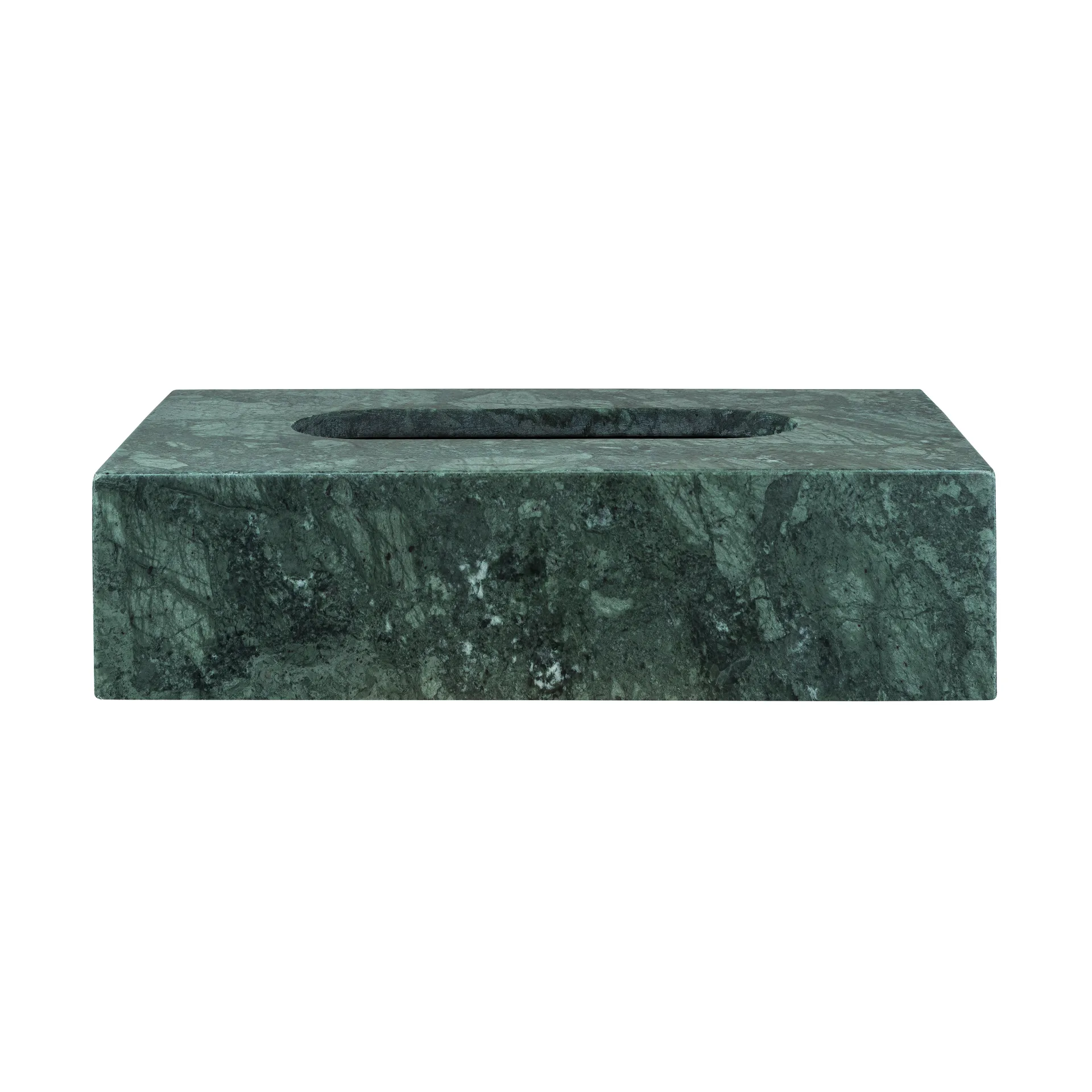 Marble Taschentuchbox 14x25,5cm, Dark forest Mette Ditmer