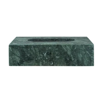 Marble Taschentuchbox 14x25,5cm - Dark forest - Mette Ditmer