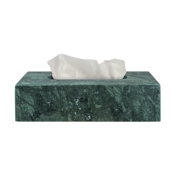 Marble Taschentuchbox 14x25,5cm - Dark forest - Mette Ditmer