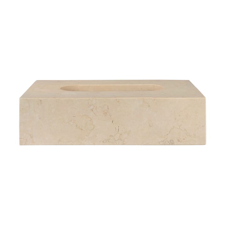 Marble Taschentuchbox 14x25,5cm - Sand - Mette Ditmer