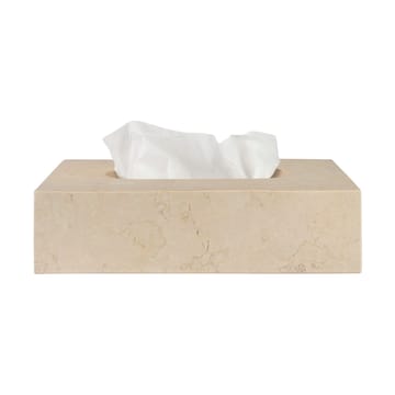 Marble Taschentuchbox 14x25,5cm - Sand - Mette Ditmer