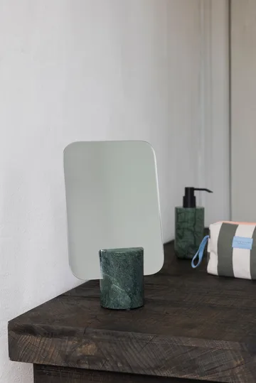 Marble Tischspiegel - Dark forest, 30 cm - Mette Ditmer