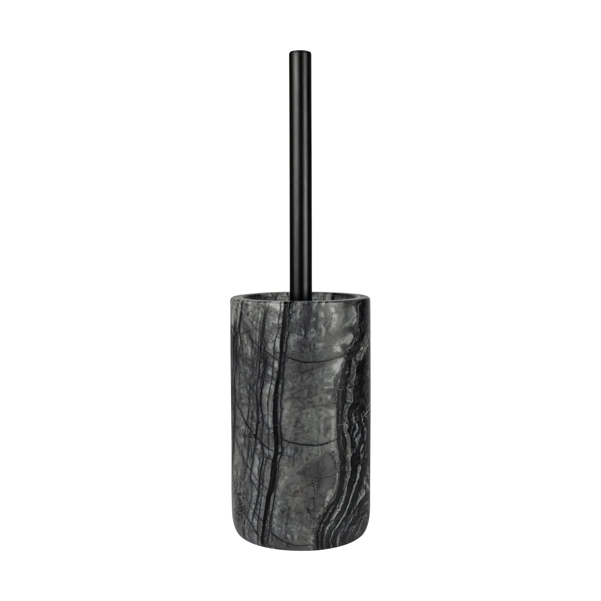 Mette Ditmer Marble Toilettenbürste 36 cm Schwarz-grau