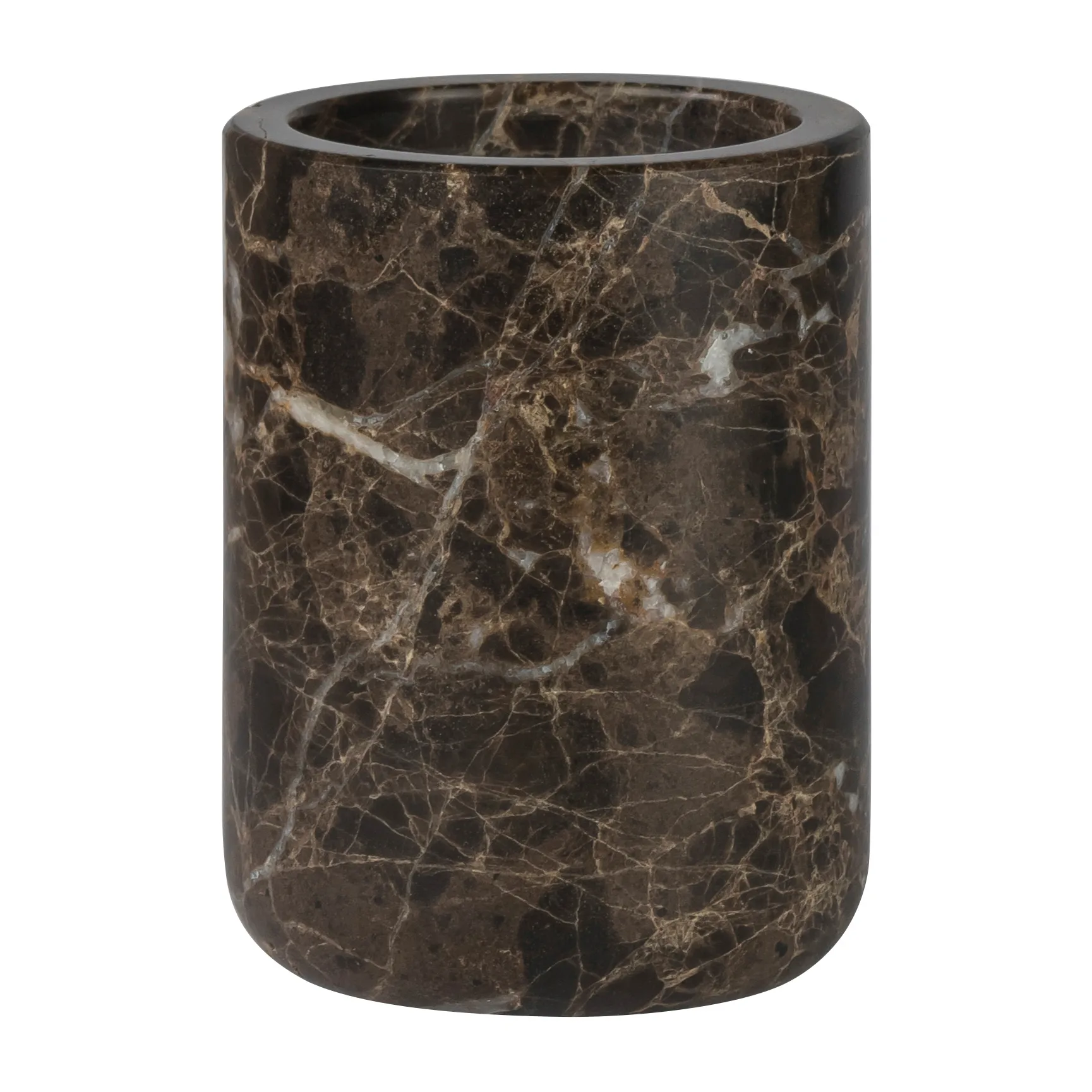 Marble Zahnbürstenhalter 10 cm, Braun Mette Ditmer
