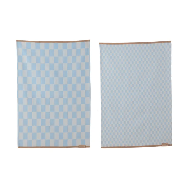 Mini-Max Küchenhandtuch 2er-Pack - Blue (blå), 50x70 cm - Mette Ditmer