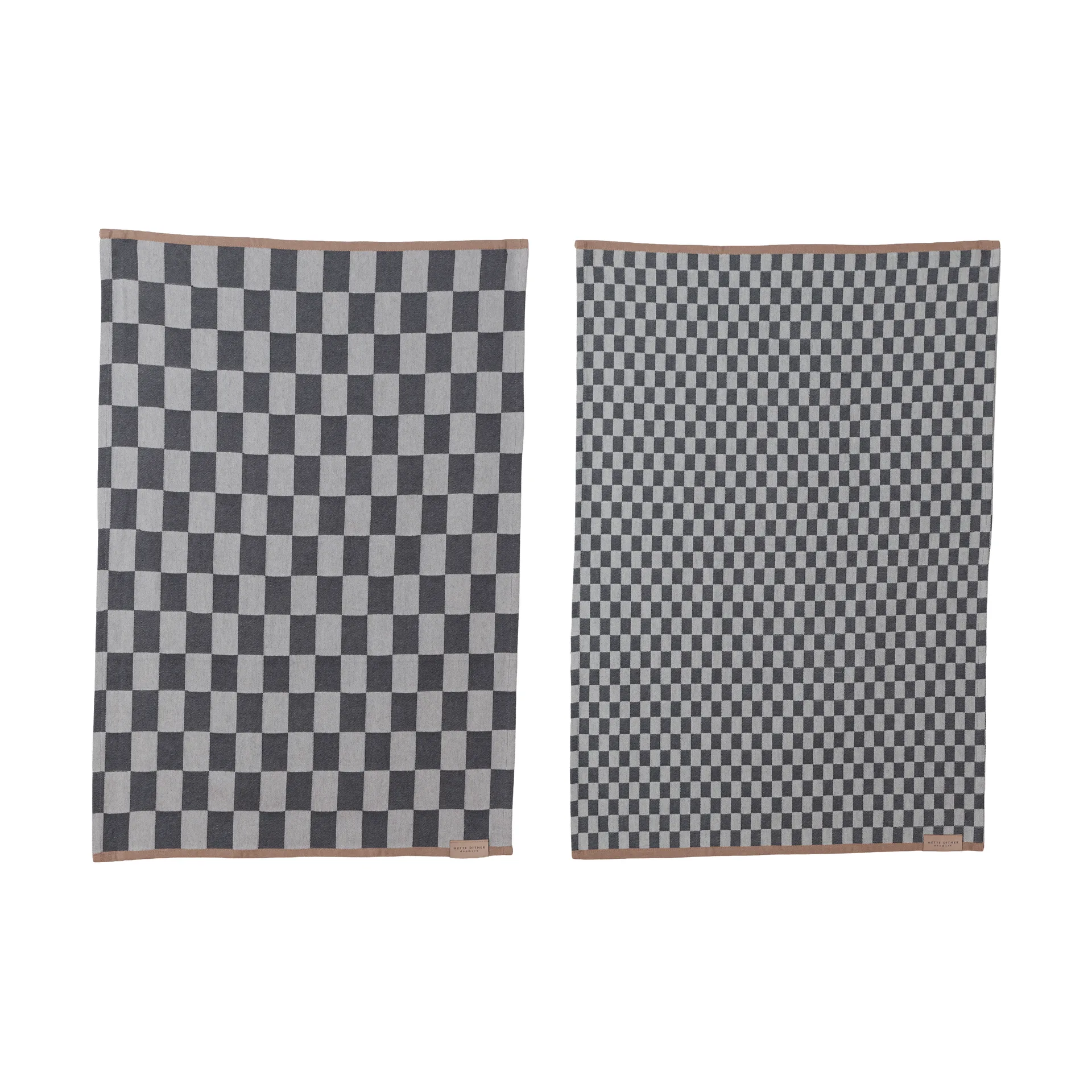 Mini-Max Küchenhandtuch 2er-Pack, Gray (grå), 50x70 cm Mette Ditmer