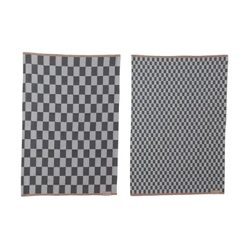 Mini-Max Küchenhandtuch 2er-Pack - Gray (grå), 50x70 cm - Mette Ditmer