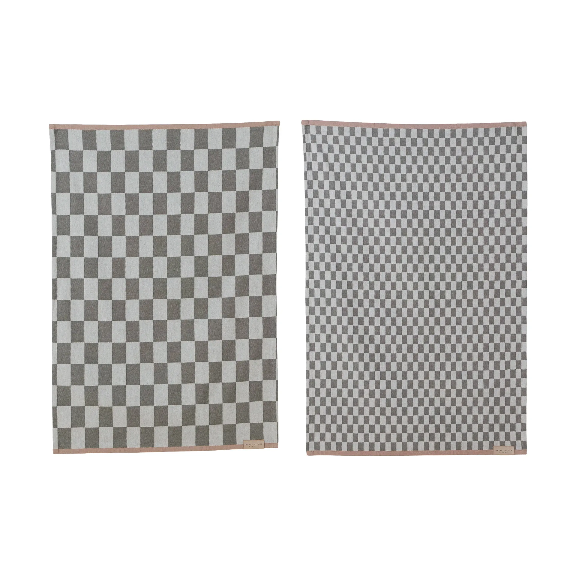 Mini-Max Küchenhandtuch 2er-Pack, Gray (grå), 50x70 cm Mette Ditmer