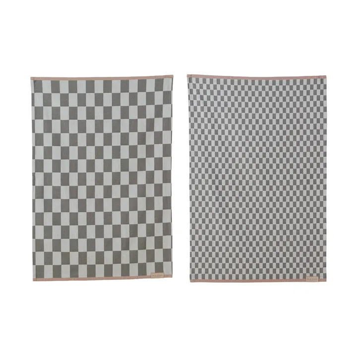 Mini-Max Küchenhandtuch 2er-Pack - Gray (grå), 50x70 cm - Mette Ditmer