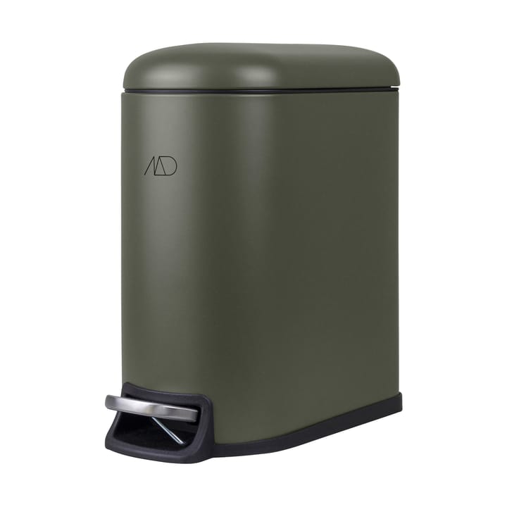 Mini-Walther Pedaleimer 5 L - Dark olive - Mette Ditmer