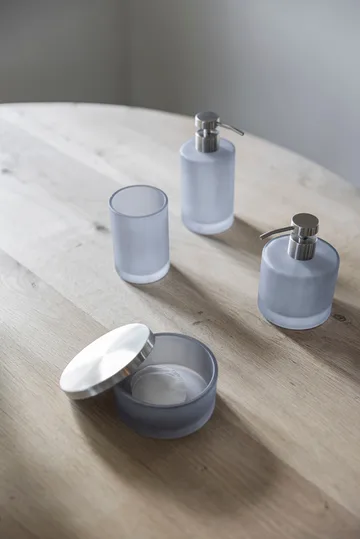 Modest Dose mit Deckel Ø10,5 cm - Dove blue - Mette Ditmer