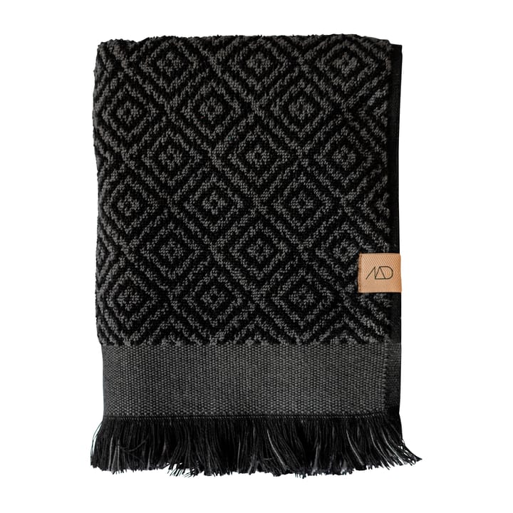 Morocco Handtuch 50 x 95cm - Black-grey - Mette Ditmer