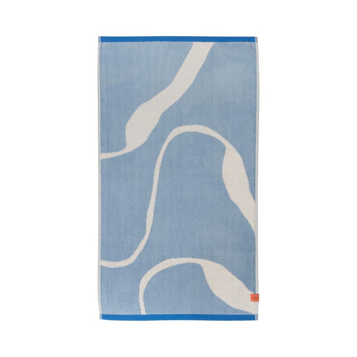 Nova Arte Badetuch 70x133cm - Light blue-off-white - Mette Ditmer