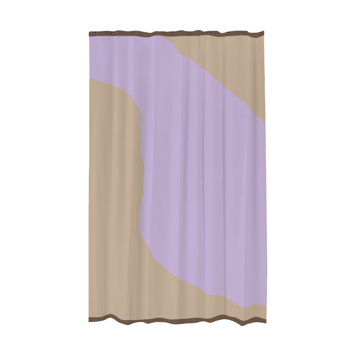 Mette Ditmer Nova Arte Duschvorhang 150x200cm Sand-lilac