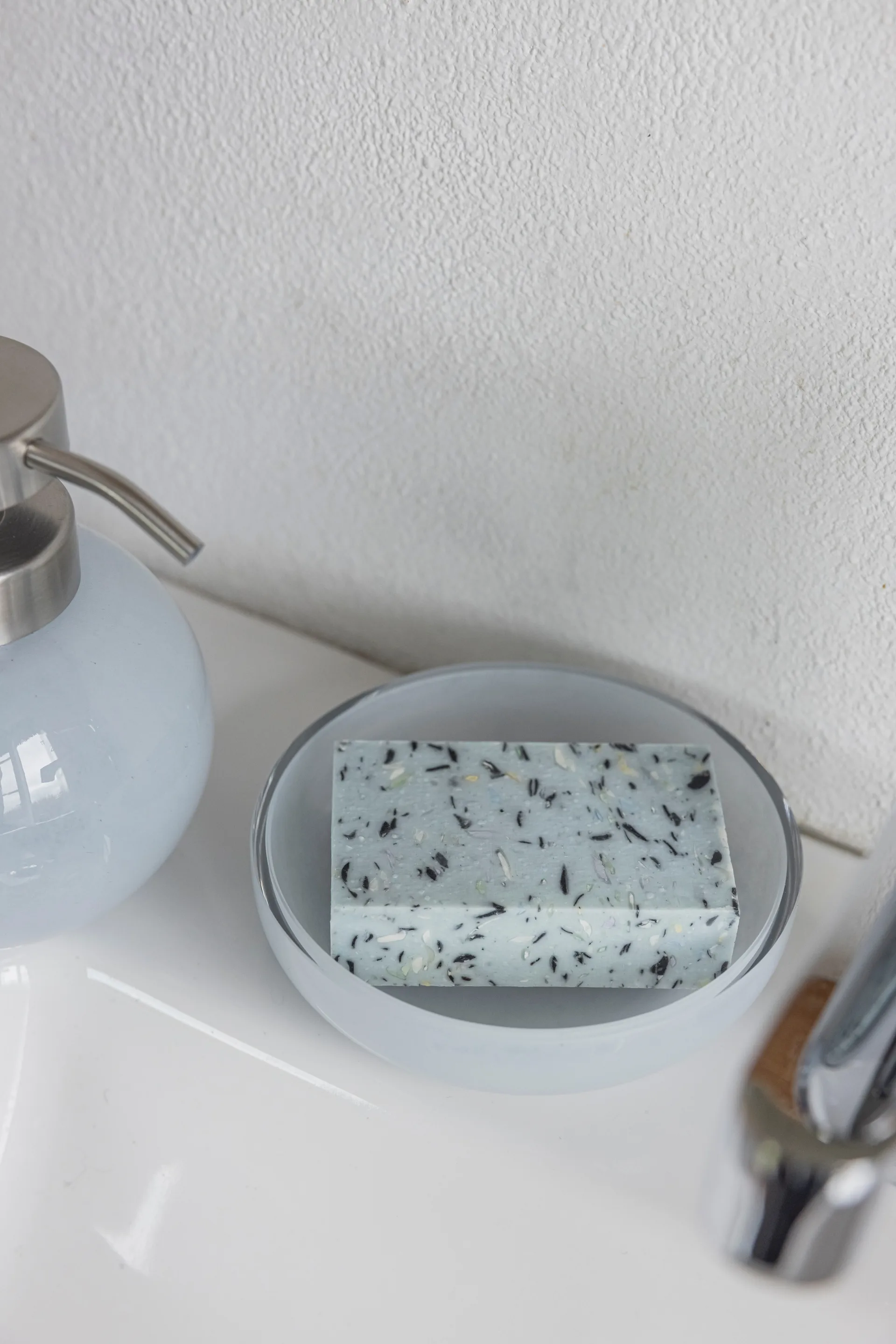 Opal Seifenschale, Light blue Mette Ditmer